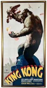 King Kong Monumental Limited Edition Three Sheet Movie Poster