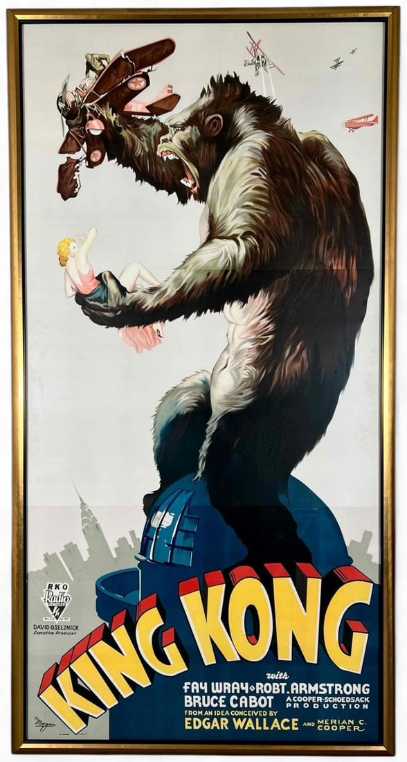 King Kong Monumental Limited Edition Three Sheet Movie Poster (1 of 15)
