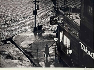 Richard Blair (American, b. 1948), Upper West Side, Silver Gelatin Print