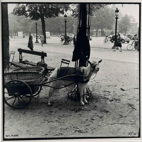 Mary Templeton Haight, "On A Parisian Boulevard," 1948