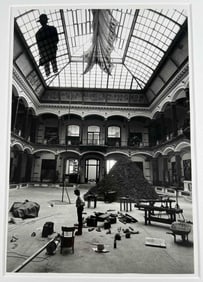 Barbara Klemm (German, b. 1939), Portrait Of Artist Joseph Beuys, Gelatin Silver Print