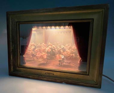 Reuge Magic Music Box, Danseurs 1778: Reuge Magic Music Box, Danseurs 1778. Fully operational. Marked "Reuge Music Saint Croix Switzerland." Approximately 14.25W x 11.0H x 6.0D in. All proceeds from this lot benefit Happy Dragon Thrift Sh