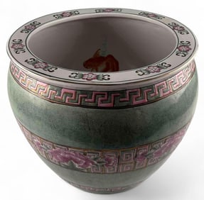 Chinese Porcelain Fish Bowl
