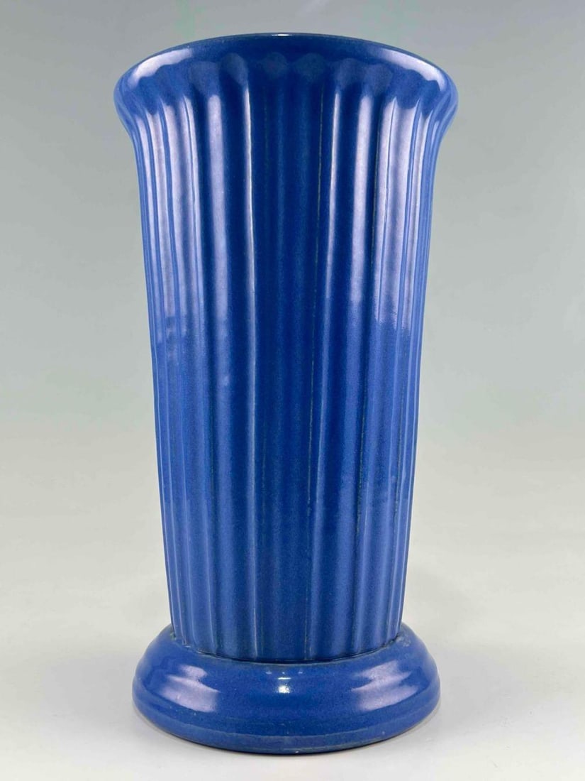 Garden City Pottery Ribbed Stock Vase (1 of 9)