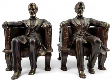 Dodge Abraham Lincoln Bookends