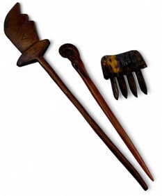Grouping Of Tribal Hairpins, Including New Guinea