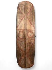 Mendi War Shield, Southern Highlands, Papua New Guinea