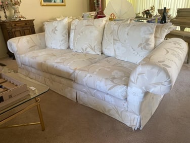 Three Seat Floral Couch