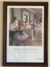 Birth Of Impressionism De Young Museum Framed Poster