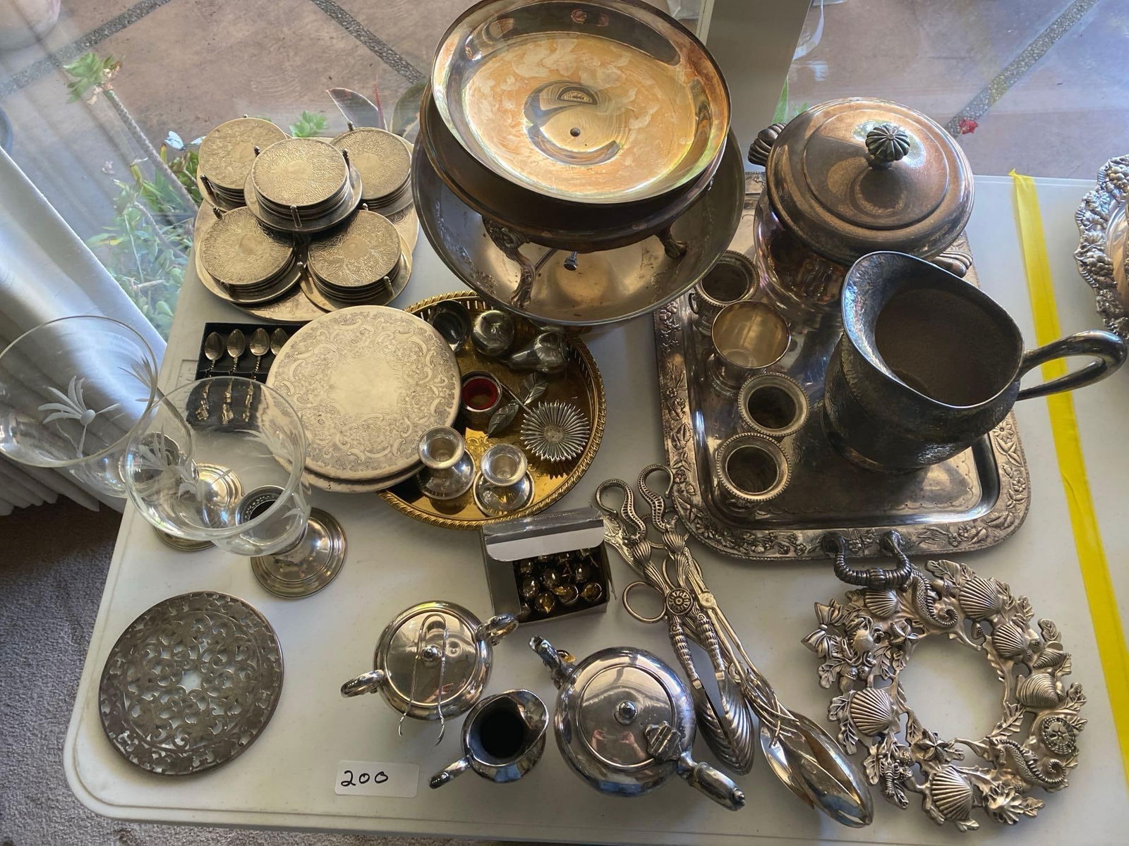 Grouping Of Silver And Silverplate Items (1 of 8)