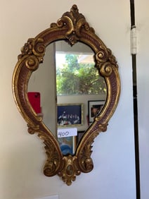 Gold Rococo Style Mirror