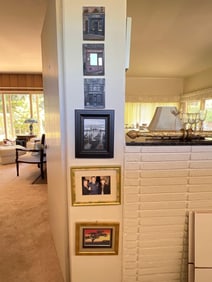 Six Pieces Of Art And Picture Frames