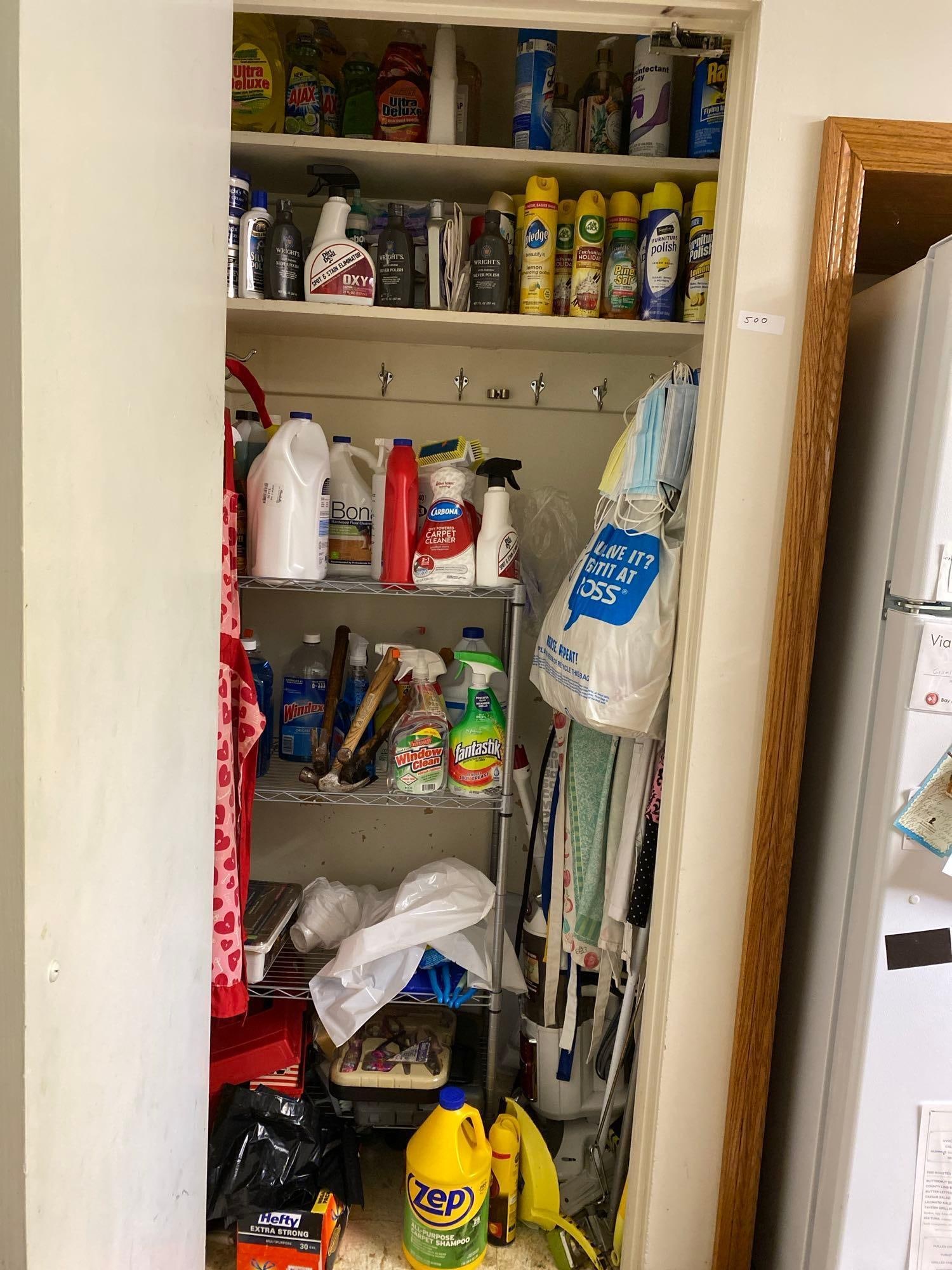 Cleaning Supplies, Vacuum, Aprons, Tools (1 of 8)