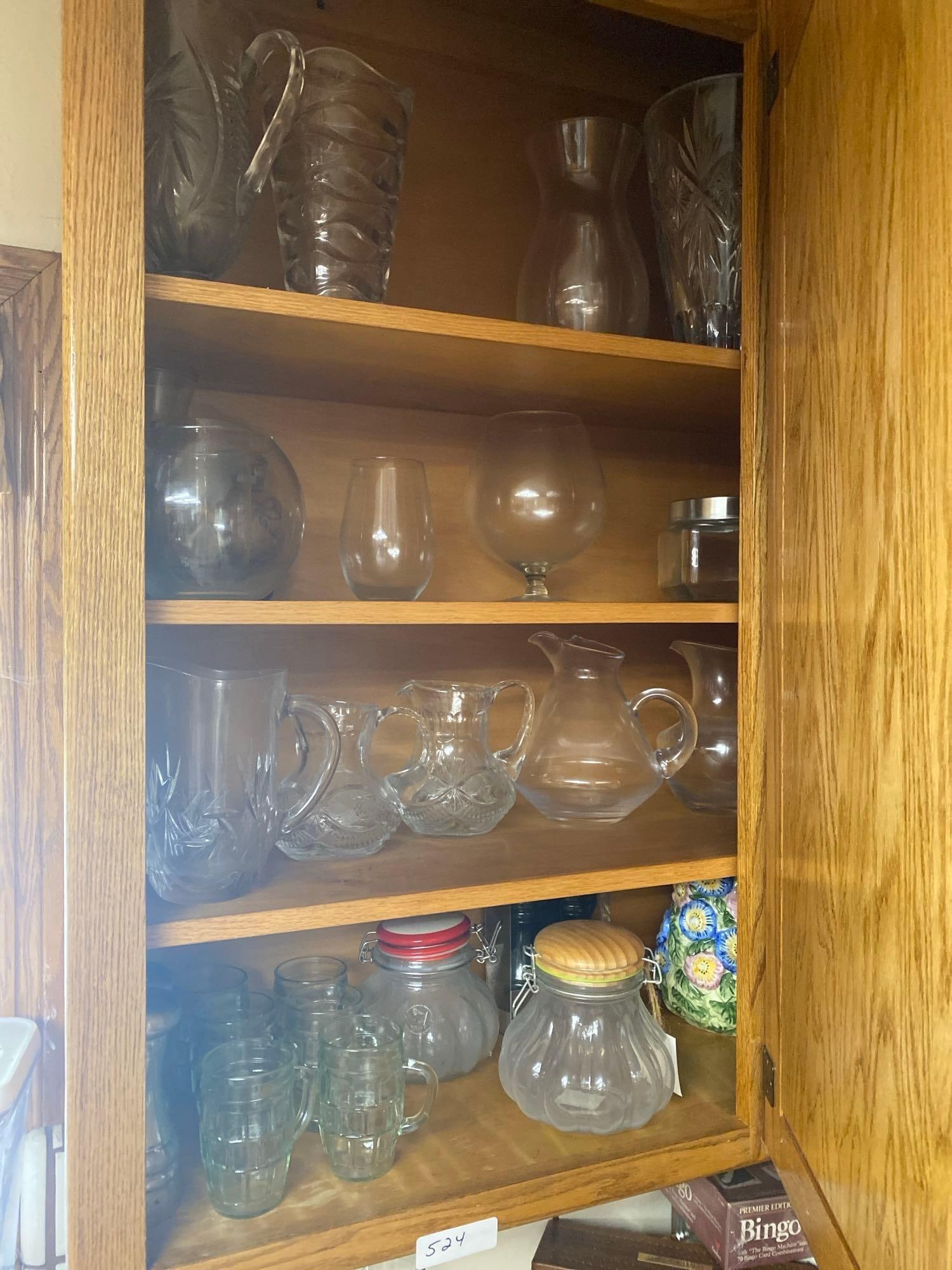 Assorted Glassware & Crystal (1 of 7)