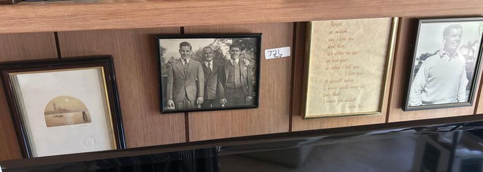 Four Picture Frames To Include Artwork