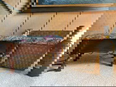 Footstool & Wastebasket
