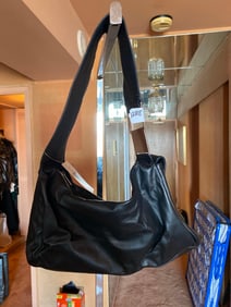Anne Klein Leather Hobo Bag, New With Tags