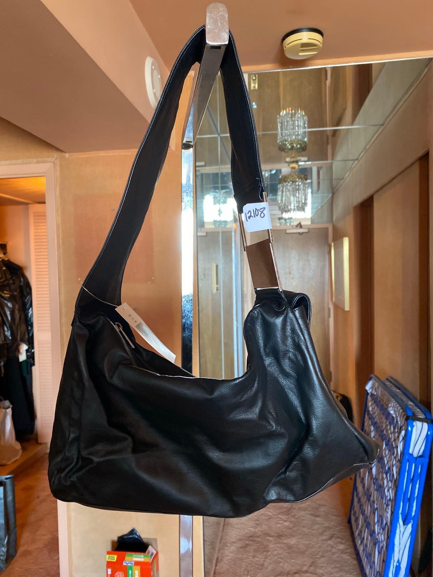 Anne Klein Leather Hobo Bag, New With Tags (1 of 5)