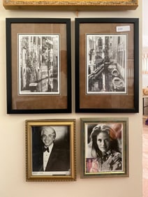 Four Picture Frames With Photos
