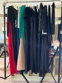 Lot Of Evening Wear, Many Vintage Pieces, Some New With Tags