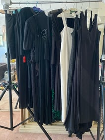 Lot Of Evening Gowns, Including Vintage Pieces
