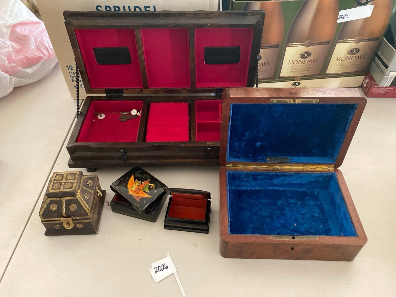 Grouping Of Russian & Other Boxes: Grouping Of Russian & other boxes.