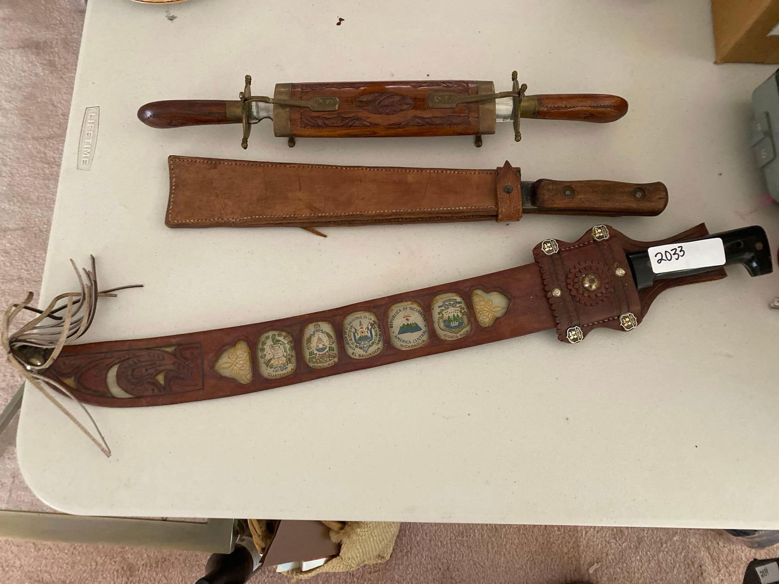 Two Machetes And East Indian Knives (1 of 7)