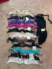 Vintage Christian Dior Bras And Lingerie, Many New With Tags