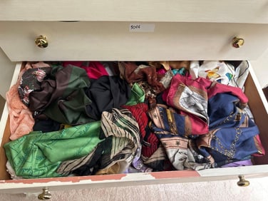 Lot Of Scarves