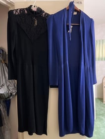 Two Vintage St. John Knit Dresses