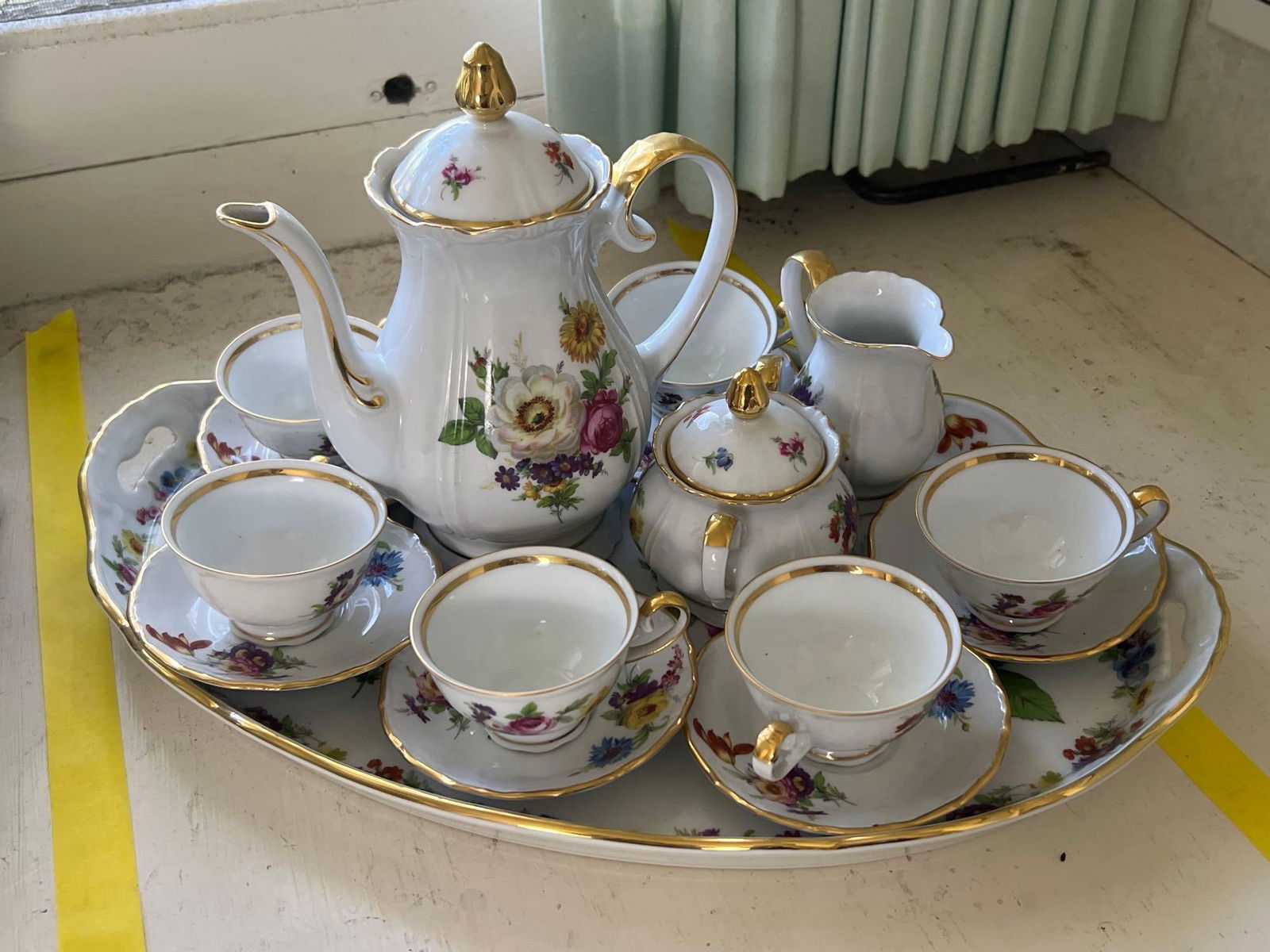 Bavarian Porcelain Tea Set (1 of 4)
