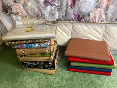 Vintage Travel Scrapbooks, Ca. 1960'S To 1970'S