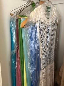 Vintage Wrap Dresses & Macrame Dress
