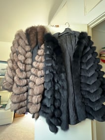 Two Fur Trimmed Jackets
