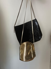 Two Vintage Whiting & Davis Vintage Mesh Purses.