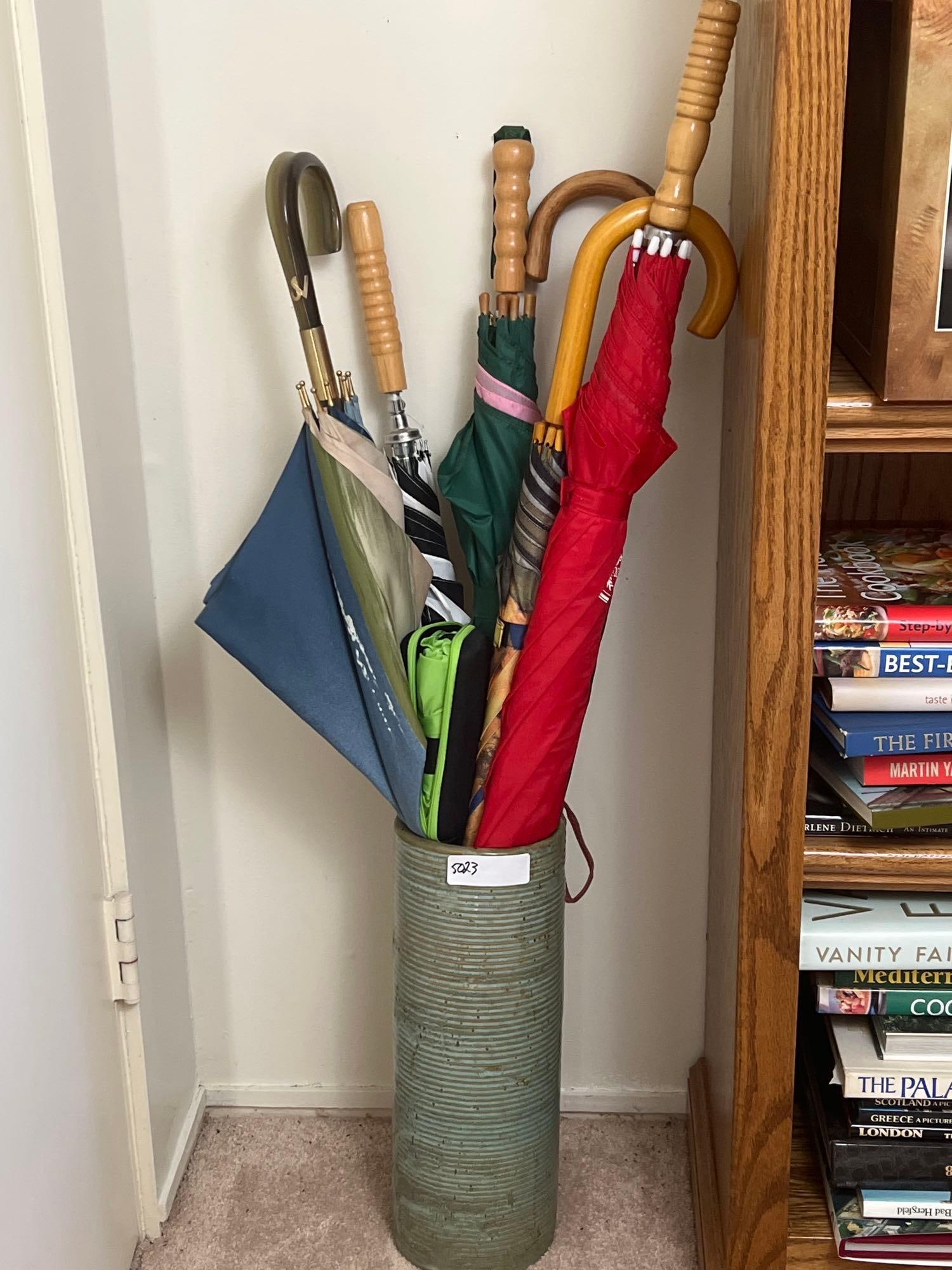 Umbrellas & Umbrella Stand: umbrellas & umbrella stand.