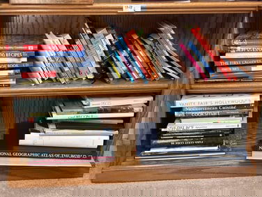 Lot Of Books, Most Cookbooks & Travel Books