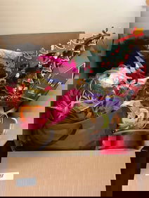 Large Lot Of Gift Wrapping, Party Supplies, And Decoration