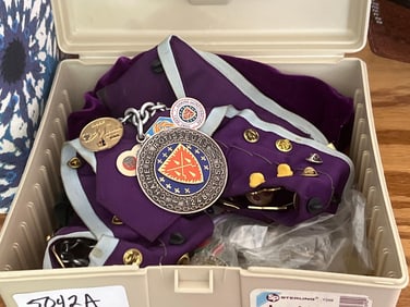 Chaine Des Rotisseurs Sash, Pins, And Medals