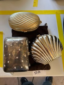 Three Metal Evening Bags