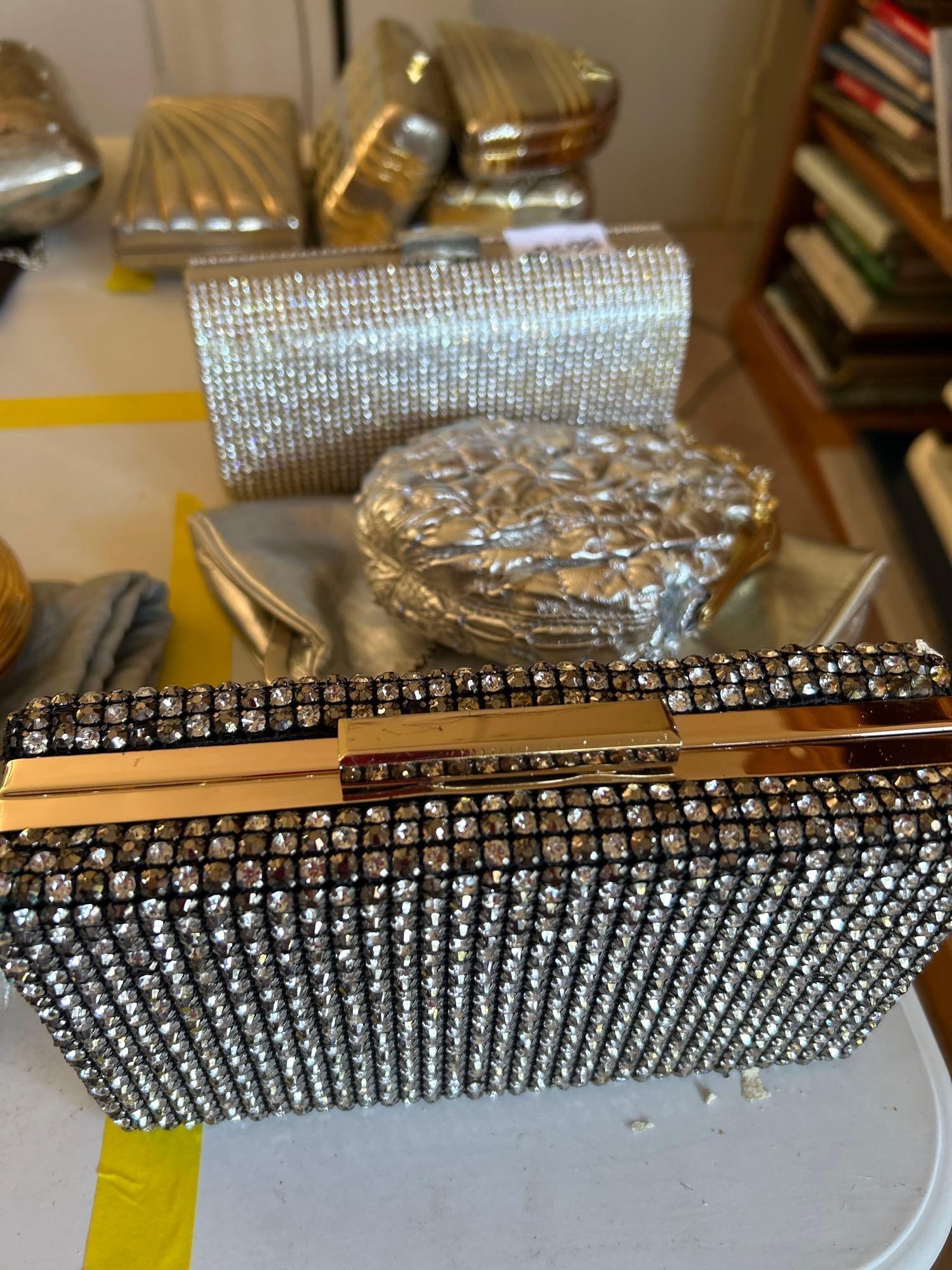 Four Silver Evening Bags (1 of 4)