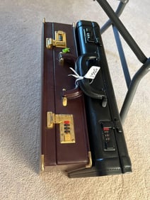 Two Combination Lock Briefcases