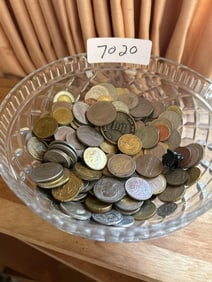 Bowl With Foreign Money