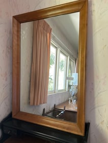 Rectangular Gold Mirror