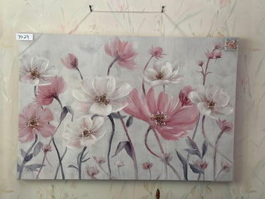 Floral Acrylic Painting