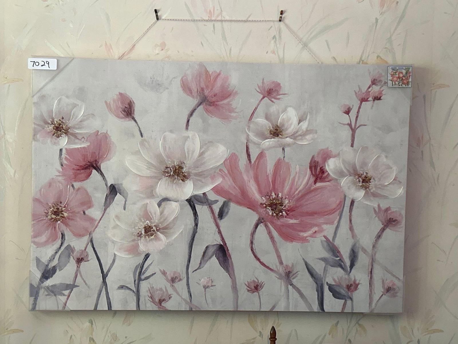 Floral Acrylic Painting: Floral acrylic painting