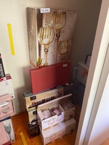 Grouping Of Home Decor Items