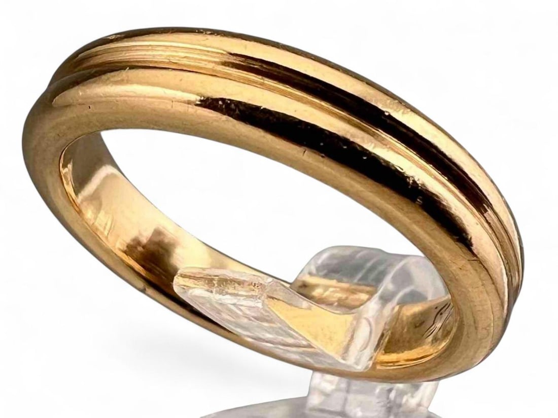 14K Yellow Gold Double Band Ring (1 of 3)