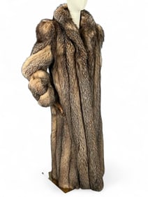 Full Length Fox Fur Coat