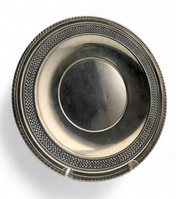 Cartier Sterling Silver Reticulated Serving Plate